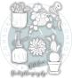 Preview: Craft Consortium - Stempelset "Cactus" Clear Stamps