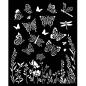 Preview: Stamperia - Schablone 20x25cm "Butterflies" Stencil