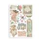 Preview: Stamperia - Washi Papier "Wonderland" Washi Pad 14,8x21cm - 8 Bogen