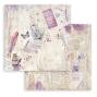 Preview: Stamperia - Designpapier "Lavender" Paper Pack 12x12 Inch - 10 Bogen