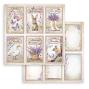 Preview: Stamperia - Designpapier "Lavender" Paper Pack 12x12 Inch - 10 Bogen