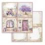 Preview: Stamperia - Designpapier "Lavender" Paper Pack 12x12 Inch - 10 Bogen