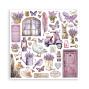 Preview: Stamperia - Designpapier "Lavender" Paper Pack 12x12 Inch - 10 Bogen