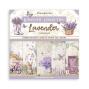 Preview: Stamperia - Designpapier "Lavender" Paper Pack 8x8 Inch - 10 Bogen