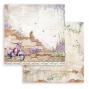 Preview: Stamperia - Designpapier "Lavender" Paper Pack 8x8 Inch - 10 Bogen