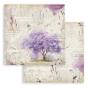 Preview: Stamperia - Designpapier "Lavender" Paper Pack 8x8 Inch - 10 Bogen