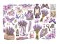 Preview: Stamperia - Stanzteile "Lavender" Die Cuts Ephemera