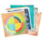 Preview: American Crafts - Designpapier "Mixed Media" Paper Pack 12x12 Inch - 48 Bogen