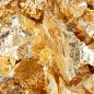 Preview: American Crafts - Vergoldungsflocken "Gold" Handmade Paper - Foil Flakes 20g