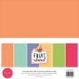 Preview: Carta Bella - Cardstock "Fruit Stand" Coordinating Solids Paper Pack 12x12 Inch - 6 Bogen