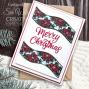 Preview: Creative Expressions - Stanzschablone "Festive Collection Poinsettia Ribbon Wave" Craft Dies Design by Sue Wilson