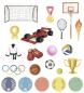 Preview: Papers For You - Stanzteile "Olympic Games" Die Cuts