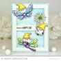 Preview: My Favorite Things Stempelset "Wings & Wishes" Clear Stamps