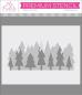 Preview: My Favorite Things - Schablone 4 1/2x6 Inch "Treeline" Stencil