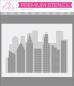 Preview: My Favorite Things - Schablone 4 1/2x6 Inch "City Skyline" Stencil