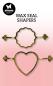 Preview: Studio Light - Wax Seal Shapers "Scallop & Heart"