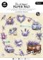 Preview: Studio Light - Stanzteile "Lavender Season" Die Cut Block - 32 Bogen