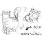 Preview: Pink Ink Designs - Stempelset "Fabulous Feline" Clear Stamps