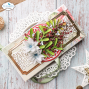 Preview: Elizabeth Craft Designs - Stanzschalone "Holly Greenery" Dies