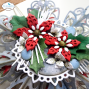 Preview: Elizabeth Craft Designs - Stanzschalone "Lace Flowers" Dies