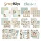 Preview: ScrapBoys - Designpapier "Elizabeth" Paper Pack 8x8 Inch - 12 Bogen