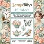 Preview: ScrapBoys - Stanzteile "Elizabeth" Pop Up Paper Pack 6x6 Inch - 24 Bogen