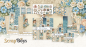 Preview: ScrapBoys - Designpapier "Old Marina" Paper Pack 8x8 Inch - 12 Bogen