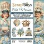 Preview: ScrapBoys - Stanzteile "Old Marina" Pop Up Paper Pack 6x6 Inch - 24 Bogen