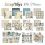 Preview: ScrapBoys - Stanzteile "Old Marina" Pop Up Paper Pack 6x6 Inch - 24 Bogen