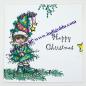 Preview: IndigoBlu - Gummistempel Set "Dress Up Christmas Tree" A6 Rubber Stamp