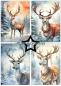 Preview: Paper Favourites - Designpapier "Christmas Stag" Paper Pack A5 - 24 Bogen