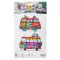 Preview: Studio Light - Stempelset "Hippie busses" Clear Stamps Design by Art by Marlene