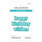 Preview: Spellbinders - Stanzschablone "Happy Birthday Wishes" Dies