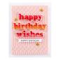 Preview: Spellbinders - Stanzschablone "Happy Birthday Wishes" Dies