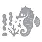 Preview: Spellbinders - Stanzschablone "Luna the Seahorse" Dies