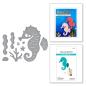 Preview: Spellbinders - Stanzschablone "Luna the Seahorse" Dies