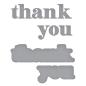 Preview: Spellbinders - Stanzschablone "Thank You" Dies