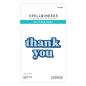 Preview: Spellbinders - Stanzschablone "Thank You" Dies