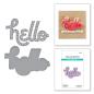 Preview: Spellbinders - Stanzschablone "Stitched Hello" Dies