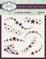 Preview: Creative Expressions - Schablone 6x8 Inch "A Sprinkle Of Stars" Stencil Design by Taylor Made Journals