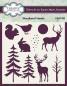 Preview: Creative Expressions - Schablone 6x8 Inch "Woodland Friends" Stencil Design by Taylor Made Journals