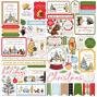 Preview: Echo Park - Designpapier "Winnie The Pooh Christmas" Collection Kit 12x12 Inch - 12 Bogen