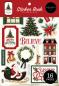 Preview: Carta Bella - Aufkleber "A Vintage Christmas" Sticker Book