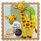 Preview: Marianne Design - Präge- und Stanzschalone "Eline's Giraffe" Collectables Dies