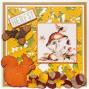 Preview: Marianne Design - Stanzschablone "Background Fall leaves" Craftables Dies