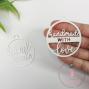 Preview: Dress My Craft - Stanzschablone "Handmade Badges" Dies