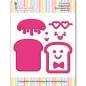 Preview: Dress My Craft - Stanzschablone "Happy Bread" Dies