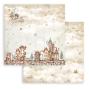 Preview: Stamperia - Designpapier "Gear up for Christmas" Paper Pack 8x8 Inch - 10 Bogen