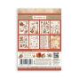 Preview: Stamperia - Washi Papier "Gear up for Christmas" Washi Pad 14,8x21cm - 8 Bogen