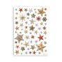 Preview: Stamperia - Washi Papier "Gear up for Christmas" Washi Pad 14,8x21cm - 8 Bogen